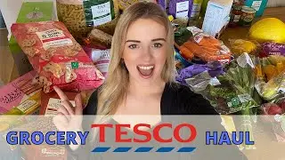 TESCO FOOD HAUL 🛍️ | LOW CALORIE FINDS | CRAZY CLUBCARD REDUCTIONS | Thrupp Family Ventures
