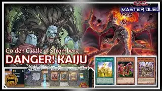 Yugioh MASTER DUEL | Golden Castle of Stromberg Gren Maju Deck 2022 with Danger! Kaiju | 遊戯王マスターデュエル