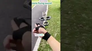 Remote Control Flying Sword #kids #sword #shorts