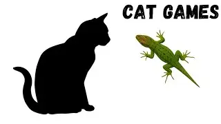 CAT GAMES - FOREST LIZARD (FOR CATS ONLY)