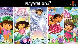 Dora The Explorer Games for PS2