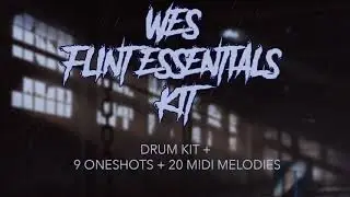(FREE) Wes Flint Essentials Drum Kit + ONESHOTS + MIDIS (link in desc.)