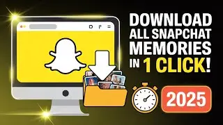 Download All Snapchat Memory Forever in 60 Seconds