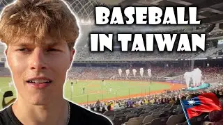 I Went to a Baseball Game in Taiwan