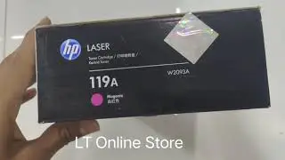 HP 119A Magenta Laser Toner Cartridge  #hp #laser #toner
