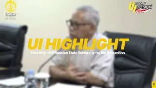 UI Highlight - Courtesy Visit Russian State University for The Humanities