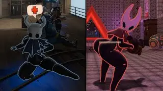 TF2 but you can be Hornet and Knight from Hollow Knight