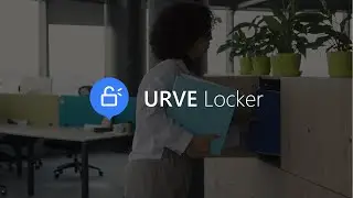 URVE Smart Locker - secure storage solution for employees