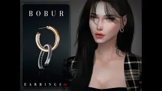 Pearl hoop earrings by Bobur3 at TSR - Sims 4 &raquo; Sunglasses / Glasses