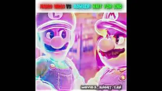 &ldquo;Mario Bros vs Bowser!💀🤯