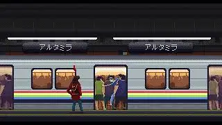 Metro Altamira Caracas - Pixel art