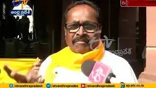 TDP MPs protests at Parliament | special status for AP