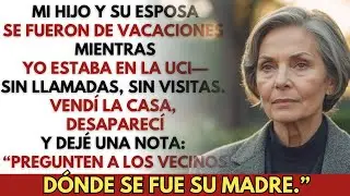 Estaba en la UCI cuando mi hijo y su esposa se fueron de vacaciones—y al volver, ya no estaba allí.
