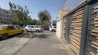 Midday Silent Walk in Tehran | Peaceful City Sounds & Real Urban Ambience 🚶&zwj;♂️🌤️