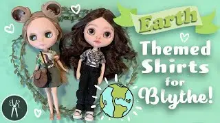 EARTH - Making Themed Shirts - BLYTHE - Free Pattern - Tutorial - How To - COLLABORATION