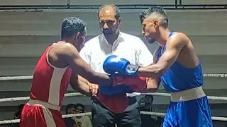 Feather weight Boxing fight 🥊 Kozhikode District men's Boxing Championship 2024 Kerala India