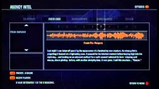 Crackdown 2 - Freak Watcher Audio Log (audio)