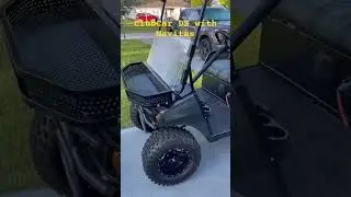 &lsquo;91 ClubCar DS with Navitas motor golf cart