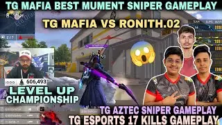 TG MAFIA VS RONITH.02 ☠️| TG VS GODLIKE 😱| TG MAFIA BEST SNIPER CLUTCH 😈| 17 KILLS TG ESPORTS 