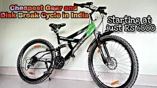 Cheapest Gear & Disk Break Cycle in India | Hero Sprint Next 26t 18 Speed Cycle | Review-Best Price
