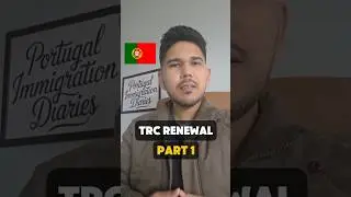 Portugal TRC Renewal 2026 | Step by Step Guide Part 1 | Portugal Immigration Diaries
