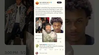 Артист Lil Baby, Dirty Tay, приговорён к 17 годам тюрьмы за выстрел в голову трёхлетнему ребёнку.
