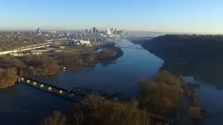 Drone Over Pickerel Lake & The Mississippi River