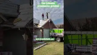 Professional Roofing Crew in Action | Green Nation GC #dfwroofingcontractor