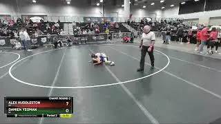 77 Lbs Champ. Round 2 - Alex Huddleston, IN Vs Damien Yeoman, IA 879c