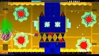Silent Clubstep Showcase | Geometry Dash | CoderQC