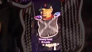 Chris Brown breezy bowl #artist #chrisbrown #liveperformance #breezybowl
