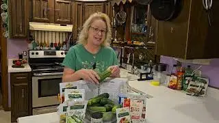 How to Make Crunchy Homemade Pickles: Day One: Cut, Chop, Soak