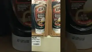 what! A&W Root beer float topping?!