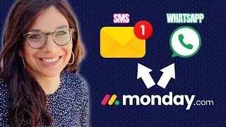 SMS and Whatsapp Directly from monday.com!