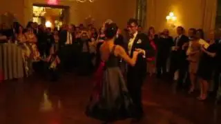 Justin & Renee First Beautiful Wedding Dance - Swing Blues Lindy Hop Romantic