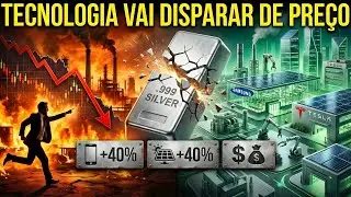Tecnologia Vai Disparar: A Escassez de Prata Que Ninguém Te Contou