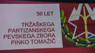Il Coro Partigiano Triestino Pinko Tomažič a Lubiana