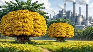 Moving Massive Loads of Bananas &ndash; From Farm Growth to Harvest (Full Process)