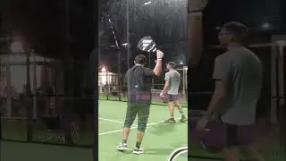 Night Padel: Is Your Right Hand Feeling Heavy? #shorts