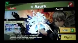 Smash Ultimate: Azura spirit fight conditions