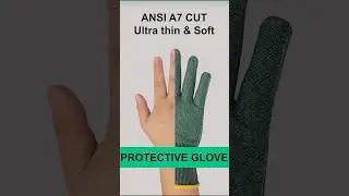 18 gauge ultra thin ANSI CUT A7 cut resistant glove #cutresistantgloves