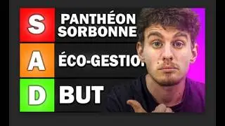 Tierlist des meilleurs dossiers pour candidater aux concours AST (les facs que les &eacute;coles pr&eacute;f&egrave;rent)