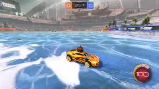 Painted Exotic Orange Discotheque Rocket League&reg;