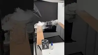 Styling a dark smokey Beverage shot for our client! 🖤#bts #photography #howto #smokey #dryice