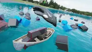 Rowing in VR with Unreal Engine 5 &ndash; Testing the Water Buoyancy System
