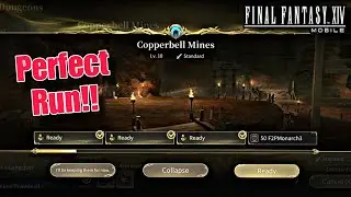 Dungeon: Copperbell Mines Showcase - Final Fantasy 14 Mobile