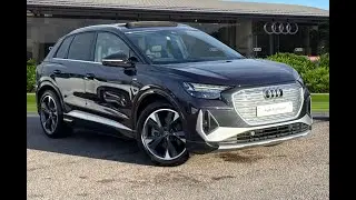 Audi Approved used Audi Q4 E-tron Q4 S line 40 e-tron 150,00 kW - Crewe Audi