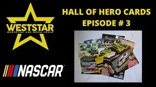 Hall of Hero Cards Episode # 3 - NASCAR Hero Cards