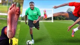 Playing A Football Match BUT with NO FOULS