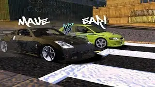 2002 Mitsubishi Lancer Evolution VII vs Nissan Fairlady Z33 (350Z) (Blacklist #9)